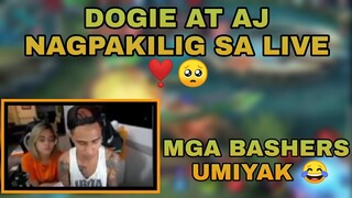 DOGIE AT AJ NAGPAKILIG SA LIVE  MGA BASHERS NAINGGIT