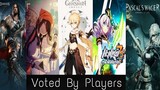 Battle Of Mobile ARPGs!! Top 5 Rankwise (Voted By Players)