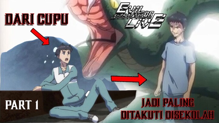 Dari Bocah Warnet Cupu Jadi Penguasa Disekolah !! Rangkuman alur cerita Anime Evil or live Part 1