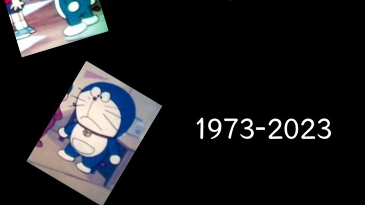 Perubahan gaya melukis Doraemon (1973-2023)