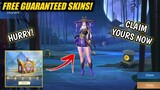 EVENT! FREE GUARANTEED PERMANENT SKINS! HURRY CLAIM YOURS! MOBILE LEGENDS