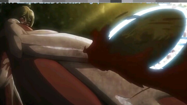 I discovered a small detail of when Captain Levi attacked the female Titan! [Attack on Titan]