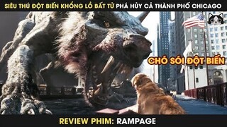 Siêu Thú Đột Biến Khổng Lồ Đối Đầu Với King Kong Trắng Phá Nát Thành Phố | The Rock - Review Phim