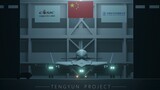 【空天飞机】自制中国腾云工程空天飞机起飞动画