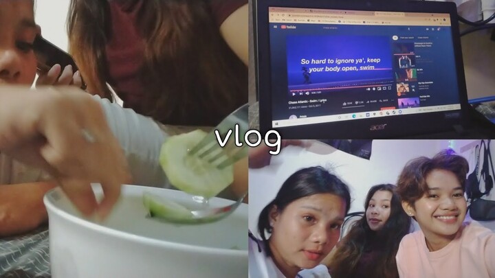 vlog:join us eating cucumber HAHAHA