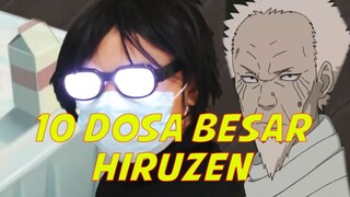 10 dosa besar hiruzen