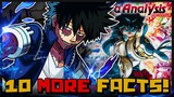 10 MORE Facts We Learned From My Hero Academia's Ultra Analysis Info Book!
