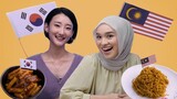 FOOD SWAP: Korean Food & Malaysian Food