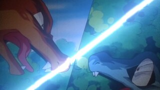 [Pokémon] Charizard uses! Poison needle attack! Digging holes! Iron tail! Ghost face!