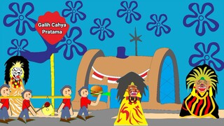 Krusty Krab Nanggap Barongan