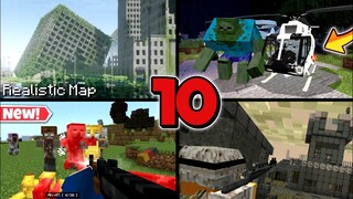 10 Addons/Mods Zombie Apocalypse Minecraft PE | Addon Zombie Apocalypse MCPE/MCBE 1.20