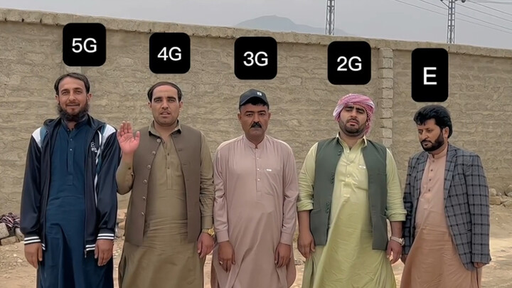 History of signal evolution: From 5G to E, a hilarious showdown of network speeds!