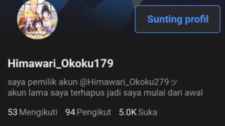 tunggu aja Himawari_Okoku279ヅ aku pasti akan kembalikan followersku🗿💯