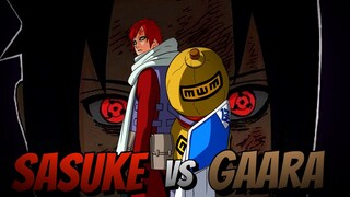 Sasuke Vs Gaara Throughout The Series