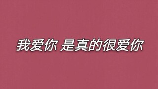 【博君一肖】我爱你，是真的很爱你