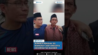 Datangi Rumah Gus Miftah Usai Diolok, Sunhaji Penjual Es Diangkat jadi Anggota Kehormatan Banser