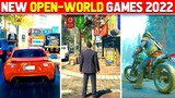 10 *NEW* & MIND-BLOWING 😱 OPEN WORLD Games Releasing In 2022 😍 [HINDI]