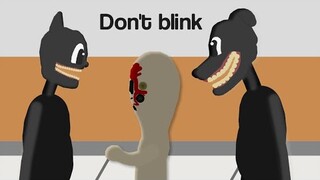 Cartoon Cat vs SCP 173 stickman animation