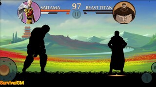 saitama vs khổng lồ thú và khổng lồ thiết giáp #game