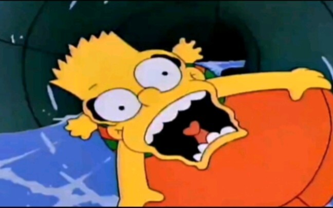 The Simpsons - "Homer dapat membuktikan betapa berbahayanya wahana bagi orang yang kelebihan berat b