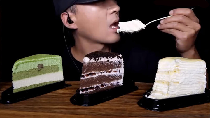 [Mukbang] ASMR Makan Cake | 3 Cake Loh~