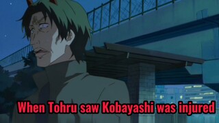 When Tohru saw Kobayashi was injured