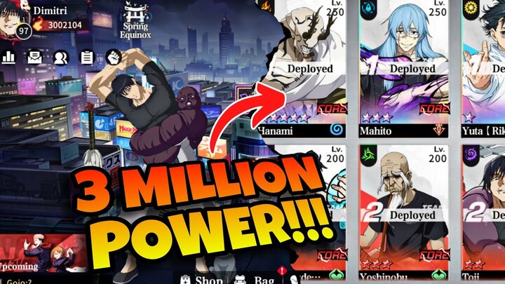 Jujutsu Duel FINALLY 3 MILLION POWER! Showcase [Filipino]