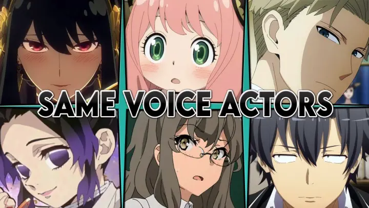 Spy x Family Characters Voice Actors Seiyuu | Same Voice Anime