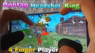 Realme narzo 20pro free fire gameplay test 4 finger handcam m1887 onetap headshot SD860 CPU smoothaf