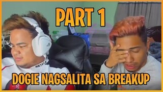 DOGIE SINABI ANG DAHILAN NG BREAKUP NILA NI CHIX PART 1