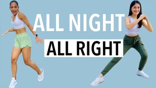 4 MIN FULL BODY DANCE WORKOUT | RNB DANCE FITNESS | ALL NIGHT ALL RIGHT BY PETER ANDRE FEAT. COOLIO