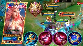 THE BEST 1 SHOT BUILD FOR KADITA 100% DELETE! | TOP GLOBAL KADITA MLBB