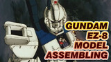 [Model Assembling] A Gundam Without A Gundam Face! EZ-8 Making!_3