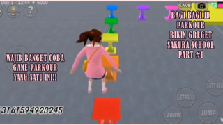 BAGI BAGI KUMPULAN GAME PARKOUR DI SAKURA SCHOOL SIMULATOR!! WAJIB SAVE DAN COBA!!