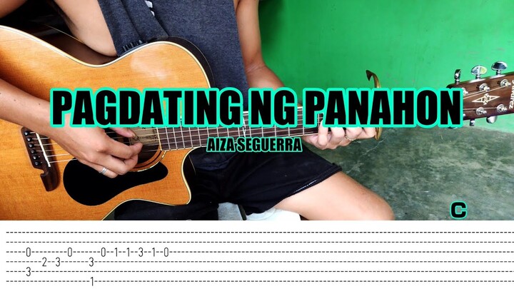 Pagdating ng Panahon - Aiza Seguerra - Fingerstyle Guitar (Tabs) Chords