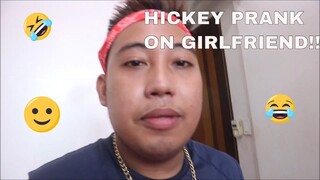 HICKEY PRANK ON GIRLFRIEND -  GALIT NA GALIT SI RONA!