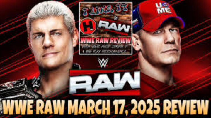 WE RAW (2025HD (17th March) [English