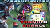 GUINEVERE CHEAT BUILD - TOO MUCH DAMAGE - LADY CRANE - TUTORIAL - MOBILE LEGENDS