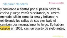 Vladimir Nabokov - Cuentos completos 4/8