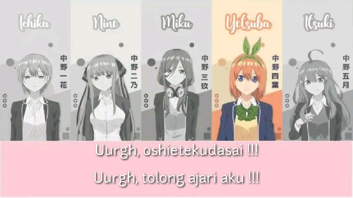 Go-toubun no hanayome II opening _Go-Toubun No Kat