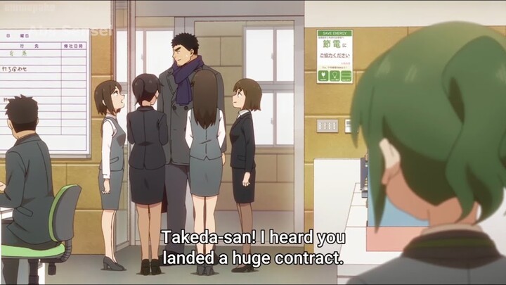 Futaba Seeing Takeda with other Girl - Senpai Annoying Ep 12