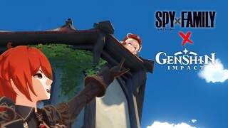 Klee Plays Hide And Seek - Genshin x SPYxFAMILY Animation