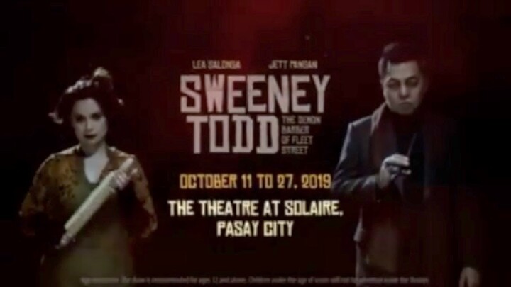 Sweeney Todd Manila 2019 — Lea Salonga and Jett Pangan