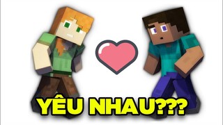 STEVE VÀ ALEX CÓ YÊU NHAU???  (Kiểm Tra Kiến Thức Minecraft #2)