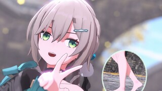 You are right, but 💕 Qingque you forgot to wear shoes🤤🥵|Barefoot Qingque MMD| Honkai Impact :Star Do