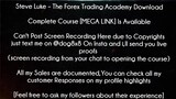 Steve Luke Course The Forex Trading Academy Download