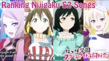 Ranking Nijigaku's Season 2 Songs
