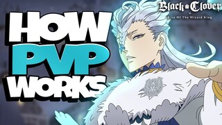 HOW PVP WORKS IN BLACK CLOVER MOBILE. EXPLAINING RANKING SYSTEM, REWARDS & GOALS FOR F2P PLAYERS!