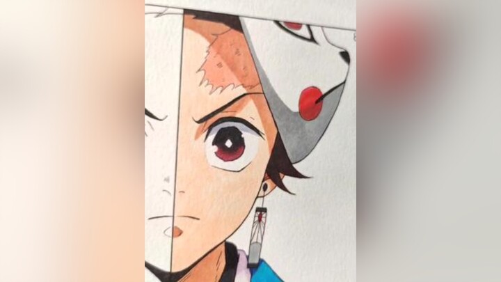 Edición marcadores(Part.1) fypシ demonslayer tanjiro art animeart kimetsu_no_yaiba copicmarker