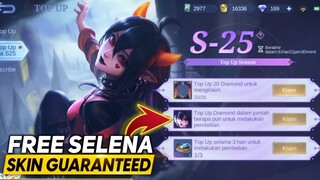 How To Get Selena Elite Skin for almost FREE Only via TASKS | MLBB